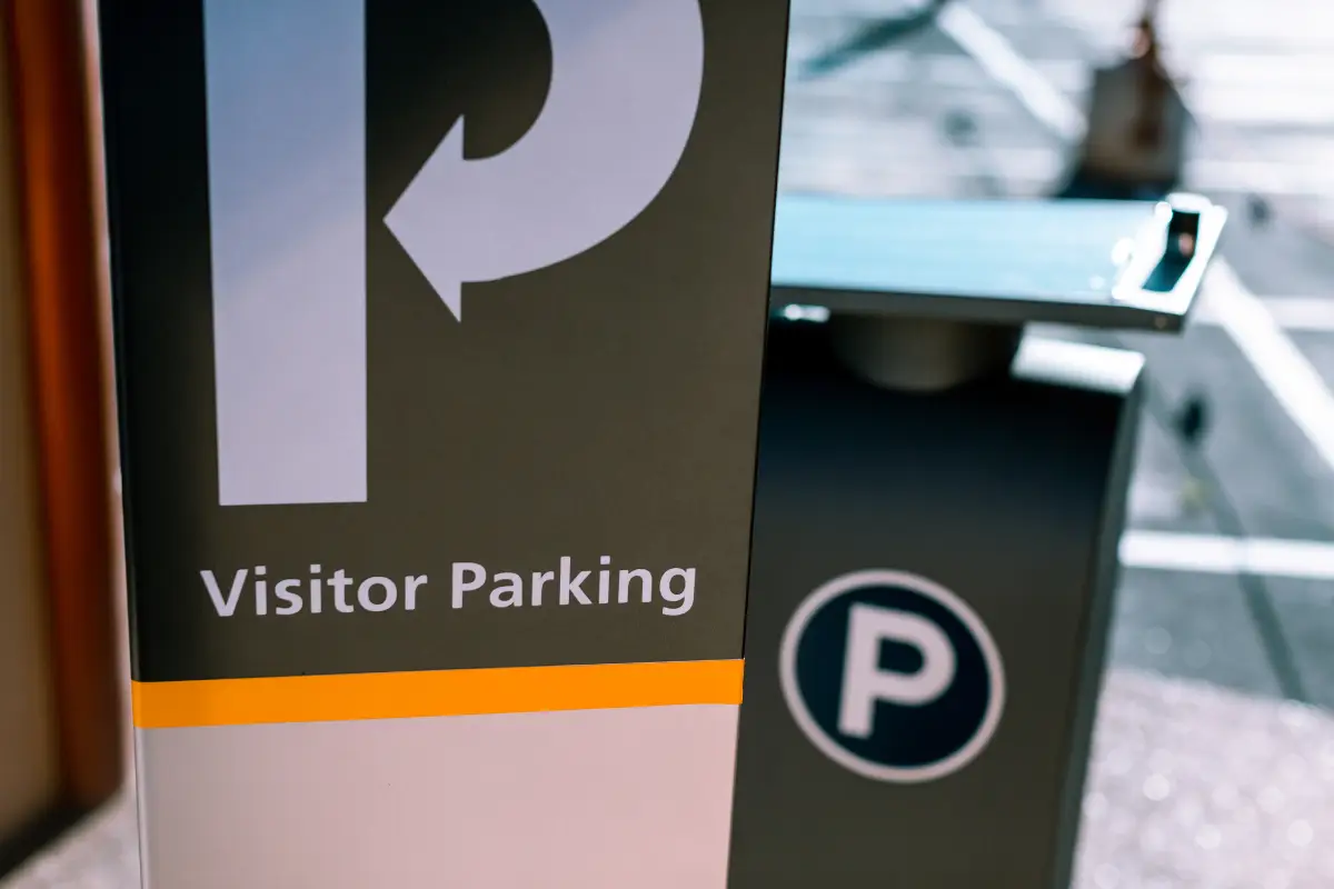 Besucherparkplatz Software