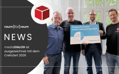 Ausgezeichnet mit dem CrefoZert 2026