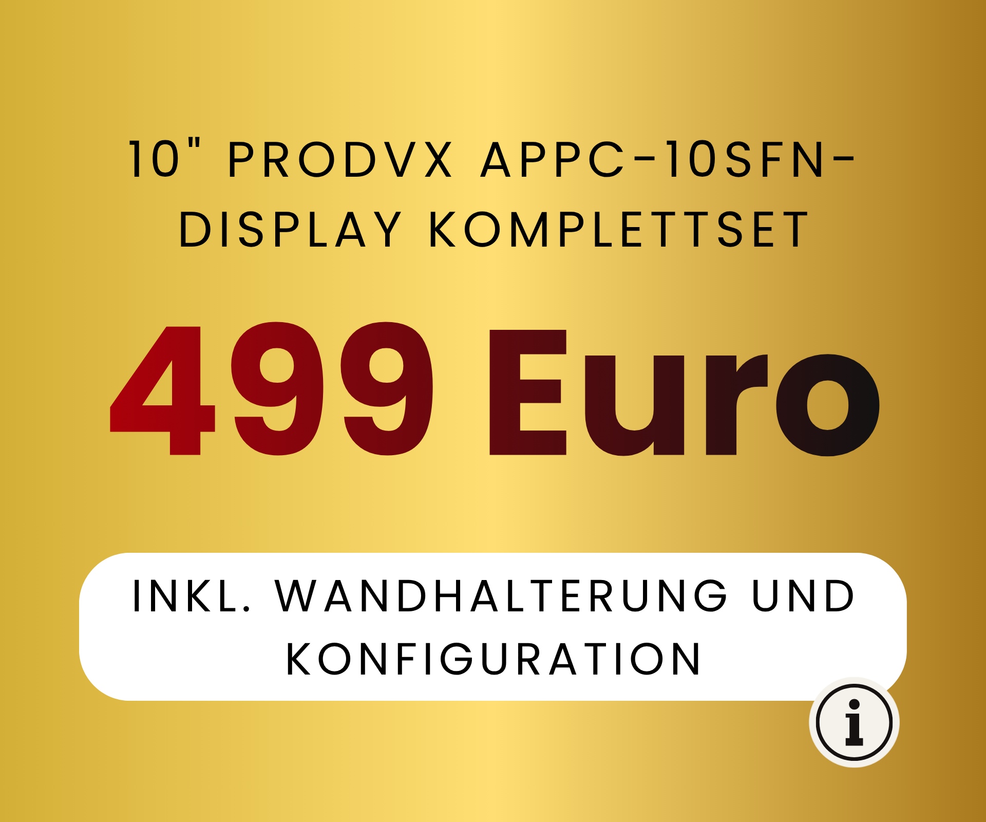 proDVX Aktionsangebot